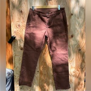 Prana Brown Chinos Slim Fit